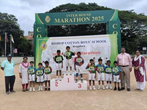 Inter - House Mini Marathon 27th October 2025 - Junior I