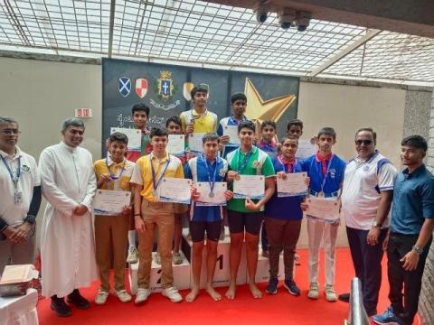 Bishop Cotton Boys’ School Shines at Inter-School Swimming Meet