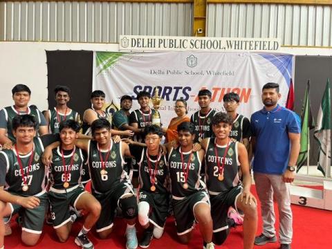 Cottons Crowned Champions at DPS Whitefield Basketball Tournament