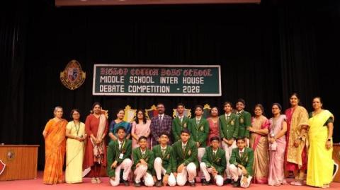 Inter-House Debate Competition - Middle School