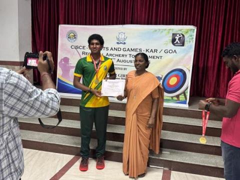 Achievement in Archery at the CISCE Regional Level