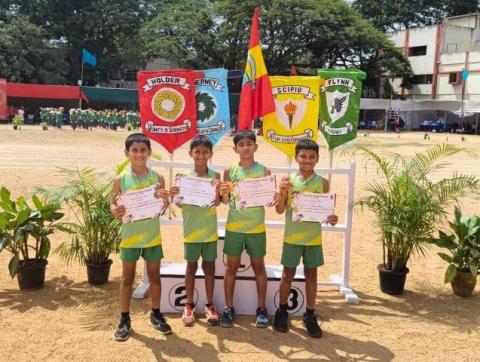 Junior Athletics Team Wins Gold