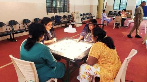 Staff Carrom Tournament - Women’s Section