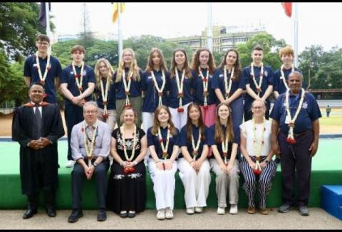 Visit by St. Edmund’s College, United Kingdom