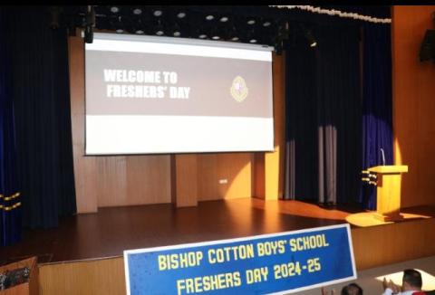 Freshers' Day Celebrated at Cottons