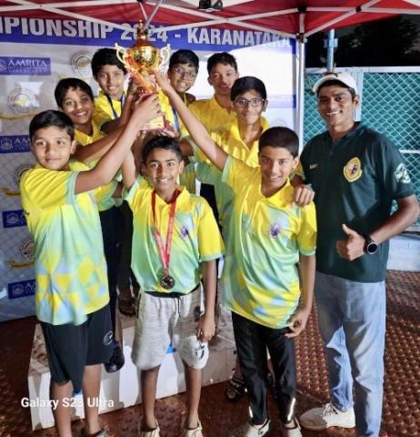 Victory at the CISCE Swimming Championship