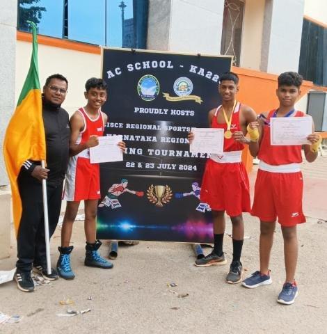BCBS Achievements at the CISCE Regional Boxing Championship