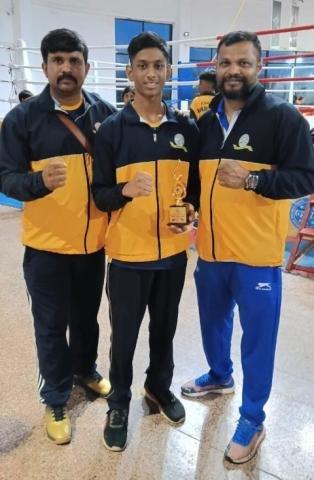 Silver Medal at the CISCE National Boxing Championship