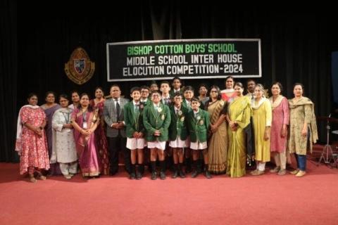  Inter-House Elocution Competition - Middle School