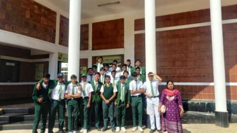Biology and Biotechnology Students of Class 11 at Bishop Cotton Boys’ School Visit GKVK Campus