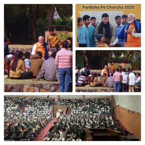 Live Telecast of the 8th Edition of ‘Pariksha Pe Charcha – 2025’