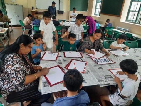 First Art & Craft Summer Camp Kicks Off with 40 Enthusiastic Cottonians