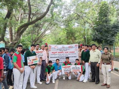  Cubbon Park Police Lead the Charge Against Drug Abuse