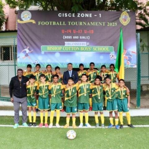  CISCE U-14 Zone 1 Football Tournament 2025