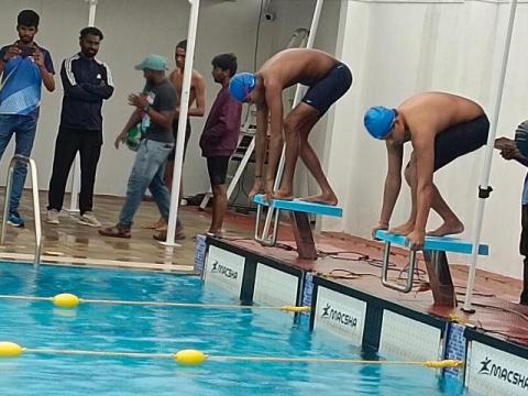 Prithviraj Strikes Gold, Aarav Wins Silver at CISCE Regional Swimming 2025