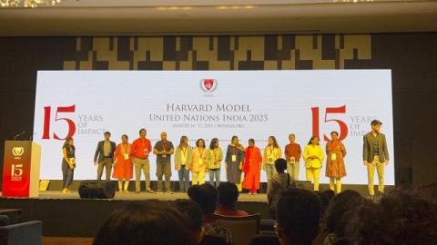  Cottonians Excel at Harvard MUN, Bag Outstanding Small Delegation Honour