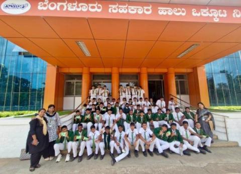 Industrial Visit to Nandini Milk Factory