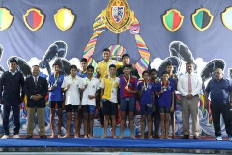 The Inter-House Annual Aquatic Meet