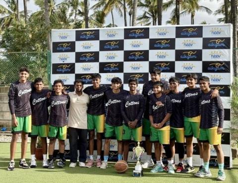 Cotton’s Basketball Team Shines at AIKYAM 2025 Tournament