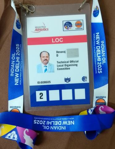  Bishop Cotton Boys’ School Staff Member Serves at the World Para Athletics Championship 25