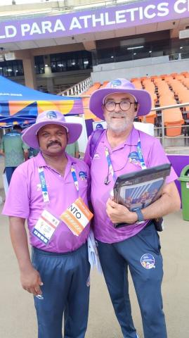  Bishop Cotton Boys’ School Staff Member Serves at the World Para Athletics Championship 25