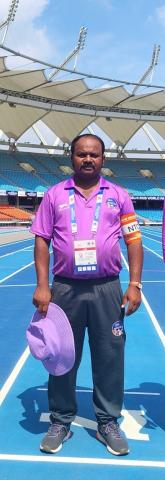  Bishop Cotton Boys’ School Staff Member Serves at the World Para Athletics Championship 25