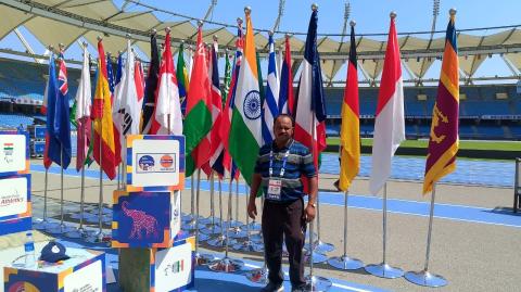  Bishop Cotton Boys’ School Staff Member Serves at the World Para Athletics Championship 25