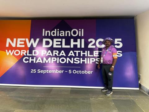  Bishop Cotton Boys’ School Staff Member Serves at the World Para Athletics Championship 25