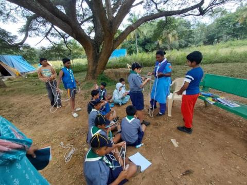 Overnight Cub Camp - Teamwork, Discipline & Scouting Skills