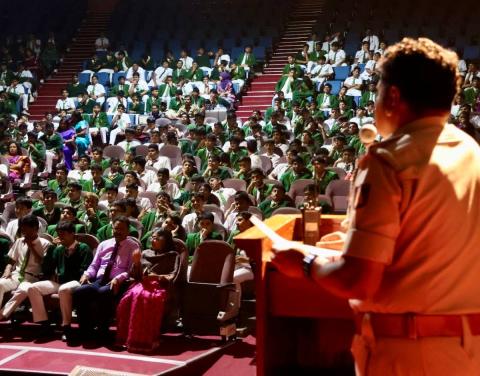 Empowering Youth, Ensuring Safety: Awareness Session by Karnataka State Police 25
