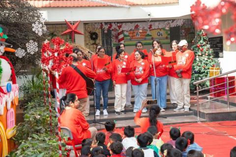 The Kindergarten Christmas Celebration 2025
