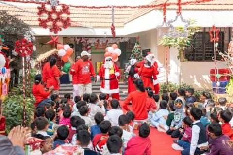The Kindergarten Christmas Celebration 2025