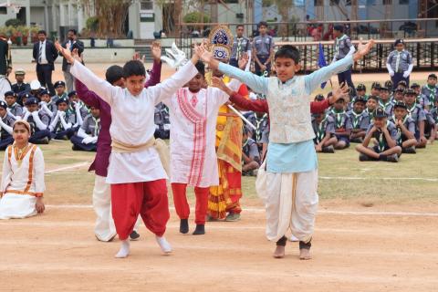 Celebrating the Spirit of Freedom: 77th Republic Day at Bishop Cotton Boys’ School  - Album1