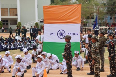 Celebrating the Spirit of Freedom: 77th Republic Day at Bishop Cotton Boys’ School  - Album1