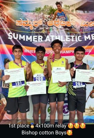 Athletics Team Excels at Summer Athletics Meet, Bangalore - 26