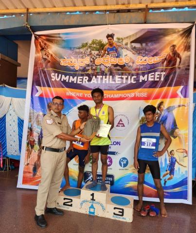 Athletics Team Excels at Summer Athletics Meet, Bangalore - 26