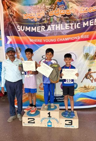 Athletics Team Excels at Summer Athletics Meet, Bangalore - 26