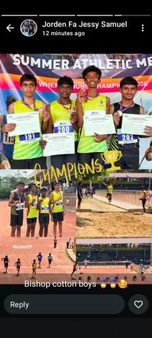 Athletics Team Excels at Summer Athletics Meet, Bangalore - 26