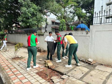 NSS Cleanliness and Beautification Drive at Sankey Tank 26