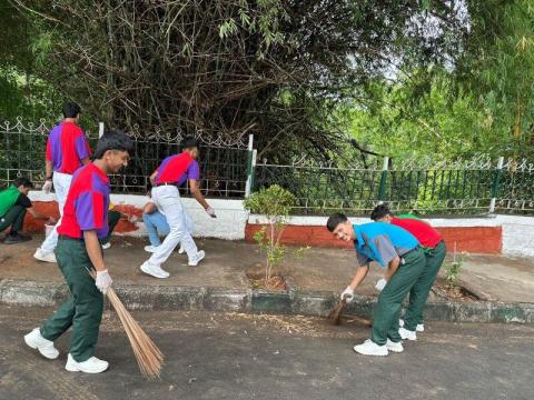 NSS Cleanliness and Beautification Drive at Sankey Tank 26