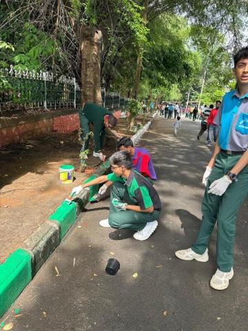 NSS Cleanliness and Beautification Drive at Sankey Tank 26