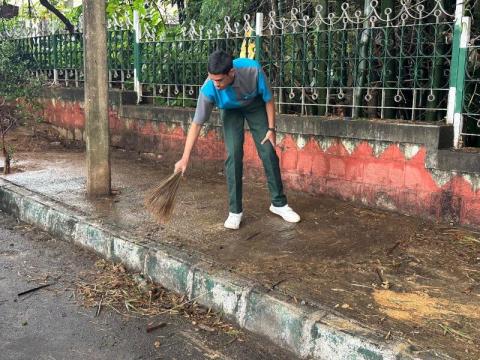 NSS Cleanliness and Beautification Drive at Sankey Tank 26