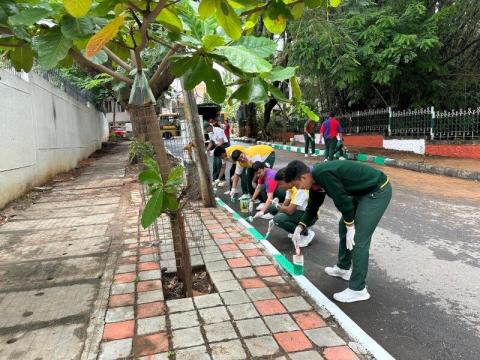 NSS Cleanliness and Beautification Drive at Sankey Tank 26