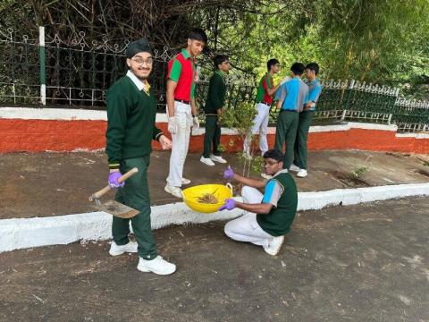 NSS Cleanliness and Beautification Drive at Sankey Tank 26