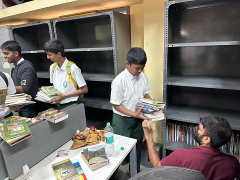 Cottonians Lend a Helping Hand to Restore a Public Library 26