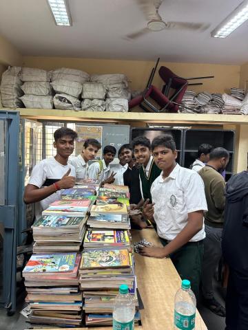 Cottonians Lend a Helping Hand to Restore a Public Library 26