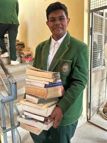 Cottonians Lend a Helping Hand to Restore a Public Library 26