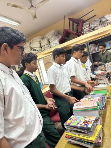 Cottonians Lend a Helping Hand to Restore a Public Library 26