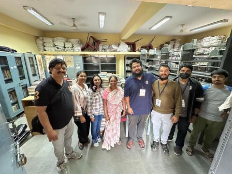 Cottonians Lend a Helping Hand to Restore a Public Library 26