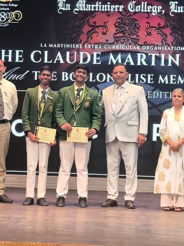 Bishop Cotton Boys’ School Triumphs at the Claude Martin Debates 26